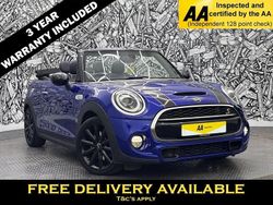 Blue Used 2018 Mini Cooper S Cabriolet Cabriolet | £13,495 (Fair price)