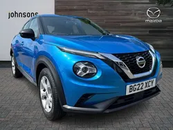 Blue Used 2022 Nissan Juke N-Connecta SUV | £14,967 (Fair price)