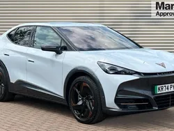 Metallic white silver Used 2024 Cupra Tavascan SUV | £38,990 (Fair price)