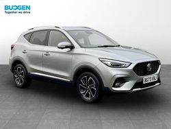 Silver Used 2023 MG ZS Exclusive Sedan | £16,291 (Fair price)