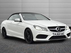 Polar white Used 2014 Mercedes E350 AMG line Cabriolet | £12,350 (Fair price)