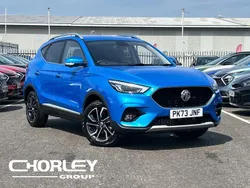 Blue Used 2023 MG ZS Exclusive Sedan | £16,073 (Fair price)