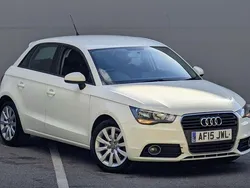 White Used 2015 Audi A1 Sportback Sport Hatchback | £6,995 (Fair price)