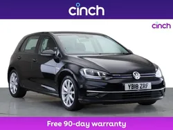 Black Used 2018 VW Golf VII GT Hatchback | £13,279 (Fair price)