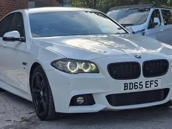 White Used 2015 BMW 520 M Sport Sedan | £8,970 (Fair price)