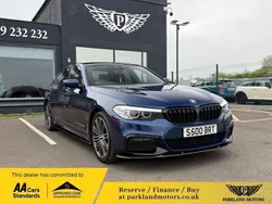 Blue Used 2018 BMW 530e M Sport Sedan | £13,495 (Fair price)