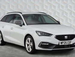 White Used 2025 Seat Leon FR Estate | £22,995 (Expensive)