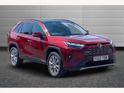 Red Used 2022 Toyota RAV4 Hybrid SUV | £28,201 (Fair price)