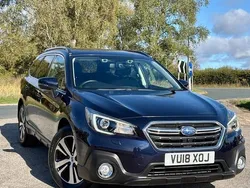 Blue Used 2018 Subaru Outback Premium SUV | £19,795 (Good price)