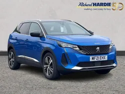 Blue Used 2021 Peugeot 3008 GTi Hatchback | £16,499 (Fair price)