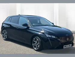 Nera black Used 2022 Peugeot 308 Allure Premium Hatchback | £18,520 (Fair price)