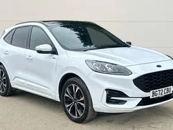 White Used 2022 Ford Kuga ST-Line X SUV | £22,799 (Fair price)