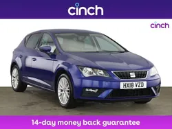 Blue Used 2018 Seat Leon SE Dynamic Hatchback | £9,399 (Fair price)