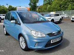 Blue Used 2008 Ford C-MAX Titanium MPV | £4,495