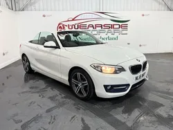 White Used 2016 BMW 218 Sport Line Cabriolet | £7,499 (Fair price)