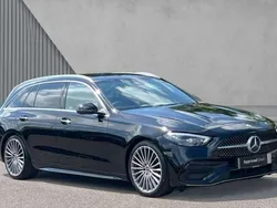 Black Used 2024 Mercedes C200 AMG Line Premium Estate | £33,120 (Fair price)