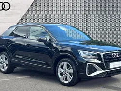 Black Used 2021 Audi Q2 S-Line SUV | £22,455 (Fair price)