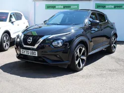 Pearl black Used 2021 Nissan Juke Tekna SUV | £13,995 (Fair price)