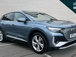Blue Used 2021 Audi Q4 e-tron S-Line SUV | £20,125 (Good price)