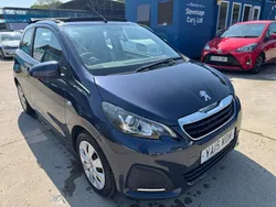Blue Used 2015 Peugeot 108 Active Hatchback | £5,295 (Fair price)