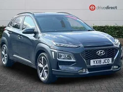 Paint metallic Used 2018 Hyundai Kona Premium SE SUV | £10,328 (Fair price)