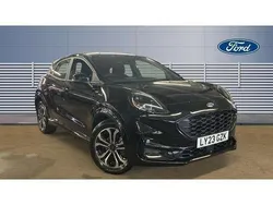 Black Used 2023 Ford Puma ST-Line SUV | £16,536 (Fair price)