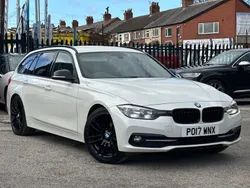 White Used 2017 BMW 320 Efficient Dynamics Estate | £7,495