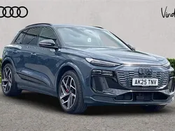 Blue Used 2025 Audi Q6 e-tron Performance SUV | £64,800 (Fair price)