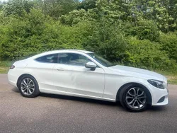 White Used 2016 Mercedes C200 Coupe | £12,495 (Fair price)