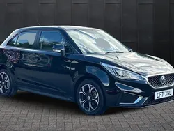 Black Used 2022 MG MG3 Exclusive Hatchback | £9,595 (Fair price)