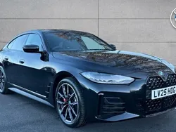 Black Used 2025 BMW 420 Gran Coupé M Sport Coupe | £39,853 (Fair price)