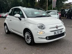 White Used 2023 Fiat 500 Dolcevita Hatchback | £9,995 (Fair price)