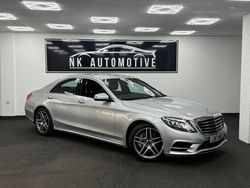 Silver Used 2017 Mercedes S350 AMG line Sedan | £18,990 (Super price)