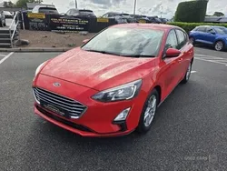 Red Used 2021 Ford Focus Zetec Hatchback | £12,850 (Fair price)