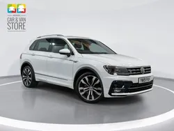 White Used 2019 VW Tiguan R-line SUV | £22,199 (Good price)