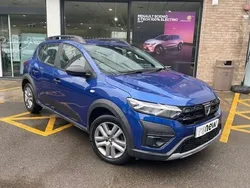 Blue Used 2021 Dacia Sandero Essentiel Hatchback | £10,295 (Fair price)