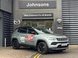 Blue New 2025 Jeep Compass SUV | £28,980 (Expensive)