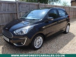Black Used 2018 Ford Ka Zetec Hatchback | £8,147 (Fair price)