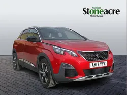 Red Used 2017 Peugeot 3008 GT-line SUV | £10,995 (Fair price)