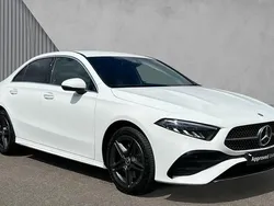 Polar white Used 2024 Mercedes A250 AMG Line Premium Sedan | £26,698 (A bit pricey)