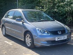 Grey Used 2005 Honda Civic Executive Hatchback | £2,795 (Fair price)