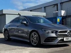 Grey Used 2019 Mercedes CLA200 AMG line Coupe | £18,900 (Good price)