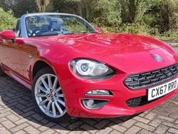 Red Used 2017 Fiat 124 Spider Lusso Cabriolet | £7,995 (Super price)