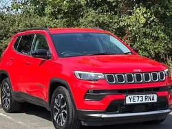 Red Used 2023 Jeep Compass Limited SUV | £18,999 (Good price)