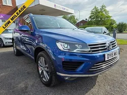 Blue Used 2015 VW Touareg SE SUV | £15,780 (Fair price)