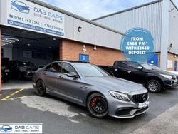Grey Used 2017 Mercedes C63S AMG Premium Sedan | £24,800 (Good price)