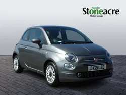 Grey Used 2021 Fiat 500 Lounge Hatchback | £8,495 (Fair price)