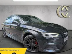 Black Used 2016 Audi A3 S-Line Sedan | £14,995 (Fair price)