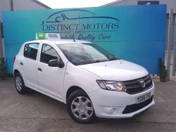 White Used 2016 Dacia Sandero Ambiance Hatchback | £5,349 (Fair price)