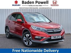Not known Used 2016 Honda CR-V EX SUV | £15,190 (A bit pricey)